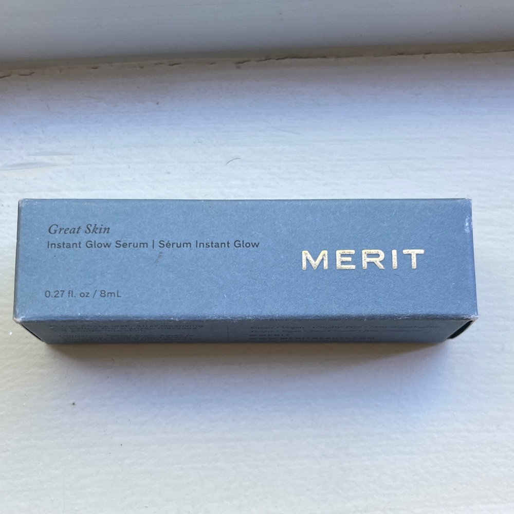 New in box! Merit Instant Glow Serum mini